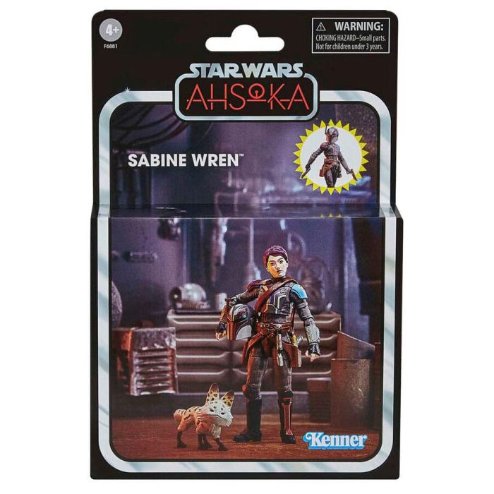 Hasbro Star Wars La Colección Vintage Figura de Acción de Ahsoka Tano y Sabine Wren 9.5 cm 1