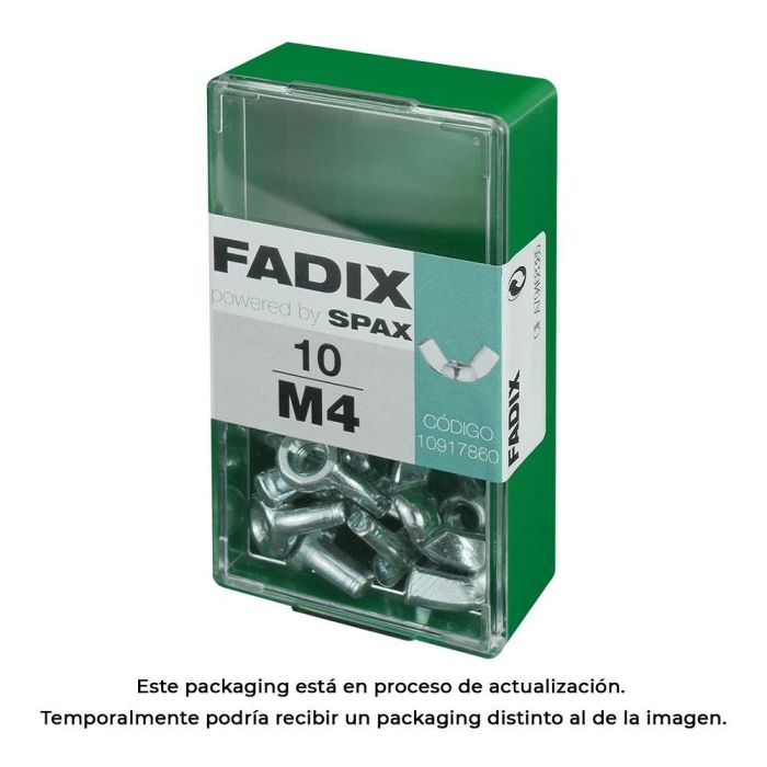 Fadix Tuerca Mariposa Cinc M4, Caja de 10 unidades 0 Fadix Tuerca Mariposa Cinc M4, Caja de 10 unidades 0