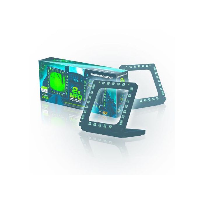 Thrustmaster MFD Cougar Pack Negro Palanca de mando PC 7