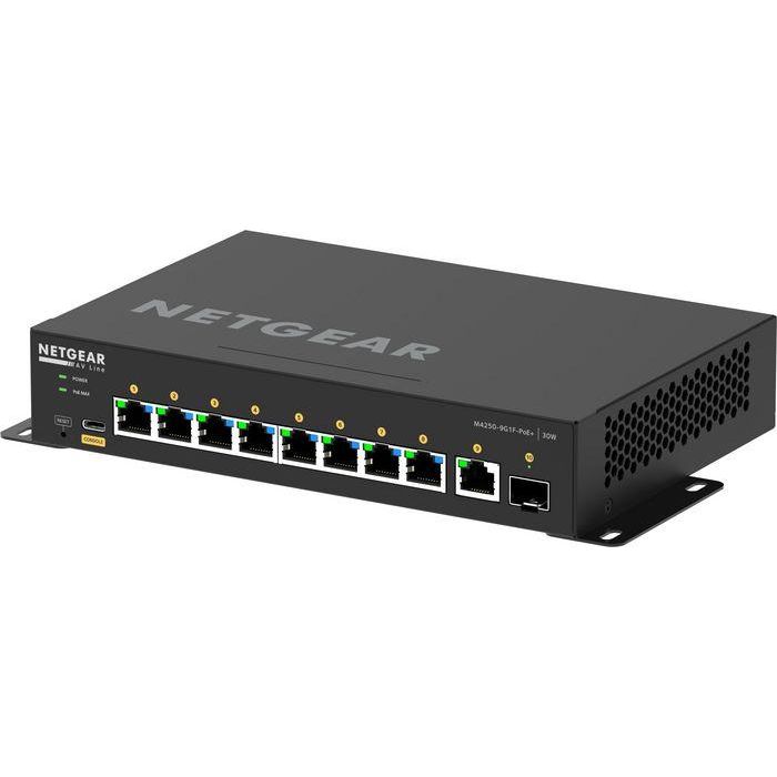Netgear 8x1G PoE+ 110W 1x1G and 1xSFP Managed Switch 1 Netgear 8x1G PoE+ 110W 1x1G and 1xSFP Managed Switch 1