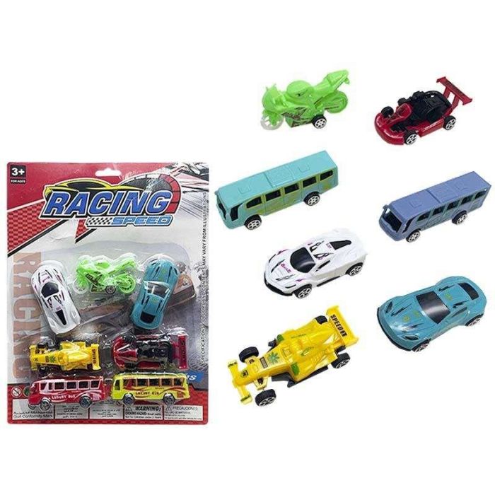 Vehiculos racing speed en blister 7 unidades. 24,5x31,7x2,5 cm 1 Vehiculos racing speed en blister 7 unidades. 24,5x31,7x2,5 cm 1