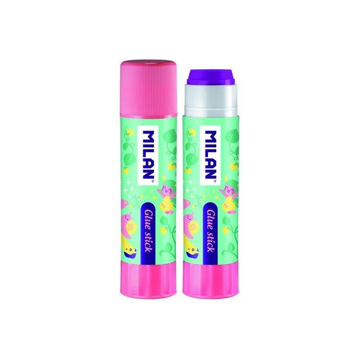 Barra De Pegamento Milan 21G Violeta Peacock (Set de 12)