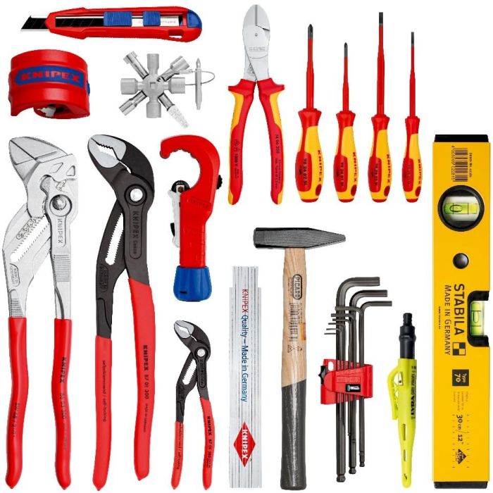 KNIPEX Werkzeugrucksack Modul X18 Sanitaer 1 KNIPEX Werkzeugrucksack Modul X18 Sanitaer 1