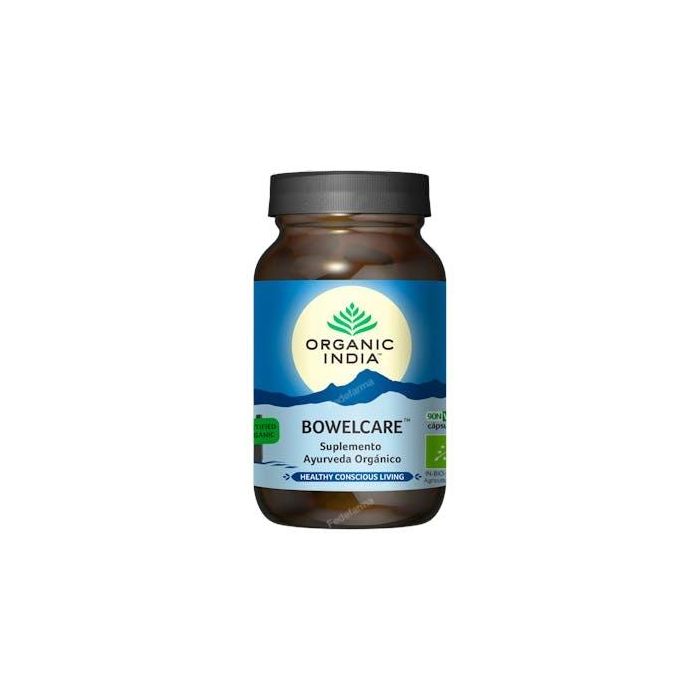 Organic India Bowelcare Suplemento Ayurveda Orgánico 90 Veg