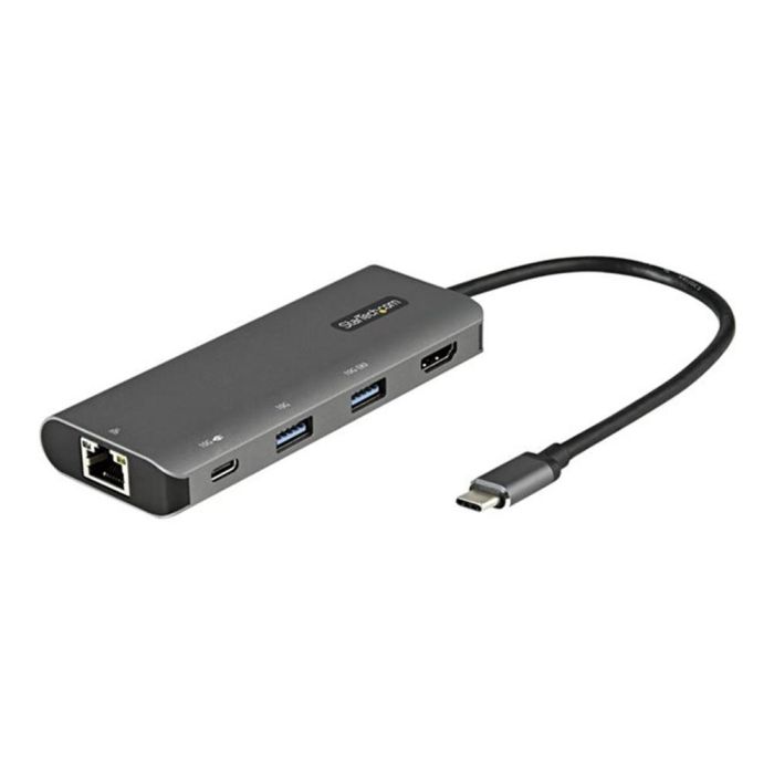 StarTech.com Adaptador Multipuertos USB-C para Portátil - Docking Station HDMI 4K, 2x USB 3.2 Gen 2, Gigabit Ethernet, PD 100W