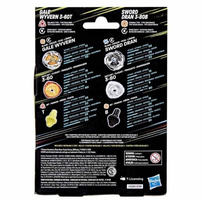 Juego de habilidad Hasbro Gale Wyvern 3-60T y Sword Dran 3-80B 1 Juego de habilidad Hasbro Gale Wyvern 3-60T y Sword Dran 3-80B 1