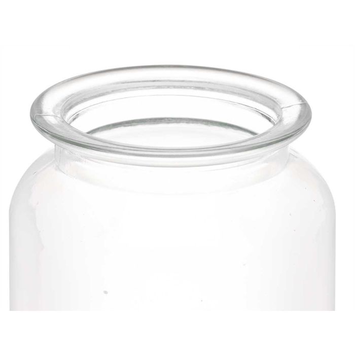 Tarro Redondo Liso Tapa Cristal 600Ml Vivalto 11X15CM (12 Unidades) 3 Tarro Redondo Liso Tapa Cristal 600Ml Vivalto 11X15CM (12 Unidades) 3