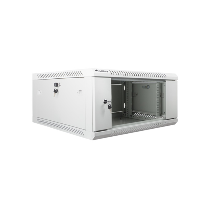LANBERG WF01-6604-10S Armario Rack 4U Bastidor de Pared Gris Capacidad 60kg IP20 LANBERG WF01-6604-10S Armario Rack 4U Bastidor de Pared Gris Capacidad 60kg IP20