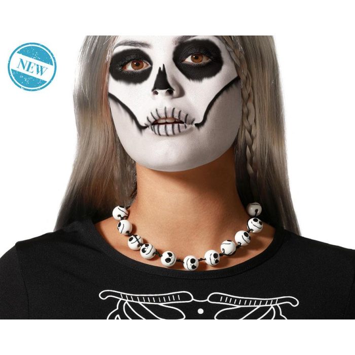 Collar de Calavera Diseño Gótico para Halloween - Accesorio Ideal para Disfraces y Fiestas Alternativas 0 Collar de Calavera Diseño Gótico para Halloween - Accesorio Ideal para Disfraces y Fiestas Alternativas 0