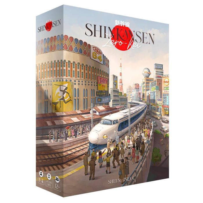 Ludonova Shinkansen Zero-Kei LDNV420001 Juego de Mesa para 1 a 4 Jugadores, Edad Mínima 12 Años 0 Ludonova Shinkansen Zero-Kei LDNV420001 Juego de Mesa para 1 a 4 Jugadores, Edad Mínima 12 Años 0