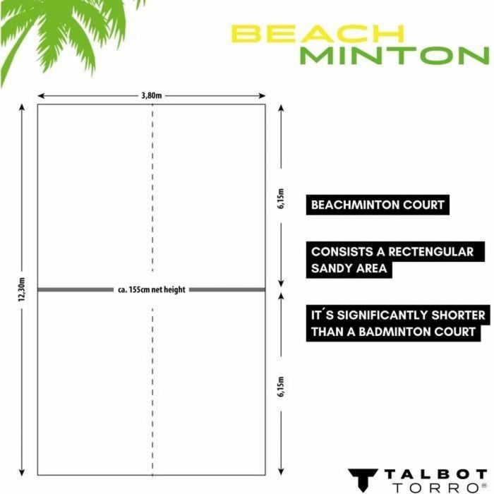 SCHILDKRÖT SCH4015752494195 Juego de minton de playa 1 SCHILDKRÖT SCH4015752494195 Juego de minton de playa 1