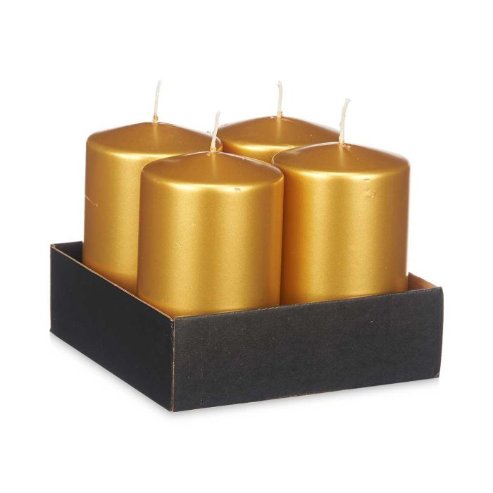 Vela Taco Oro Ancha 15Cm Acorde (12 Unidades) 2 Vela Taco Oro Ancha 15Cm Acorde (12 Unidades) 2