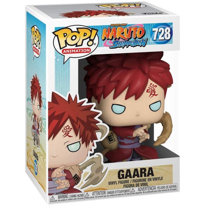 Funko Pop Naruto Gaara - Figura de Vinilo de 9 cm con Caja Original 1 Funko Pop Naruto Gaara - Figura de Vinilo de 9 cm con Caja Original 1