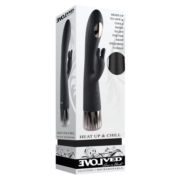 Vibrador Punto G Evolved Heat Up & Chill Negro 1