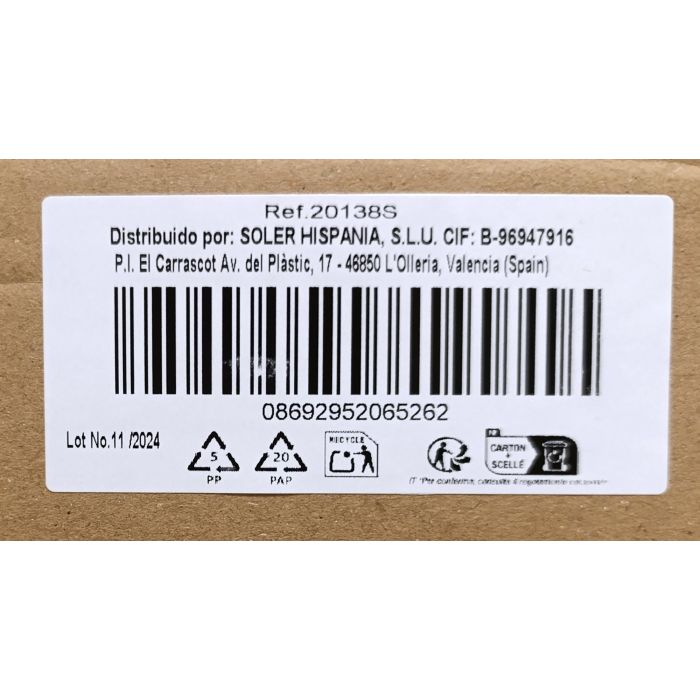 Lav Set de 6 Vasos para Whisky Lal, 345 cc (8 Cajas) 8 Lav Set de 6 Vasos para Whisky Lal, 345 cc (8 Cajas) 8