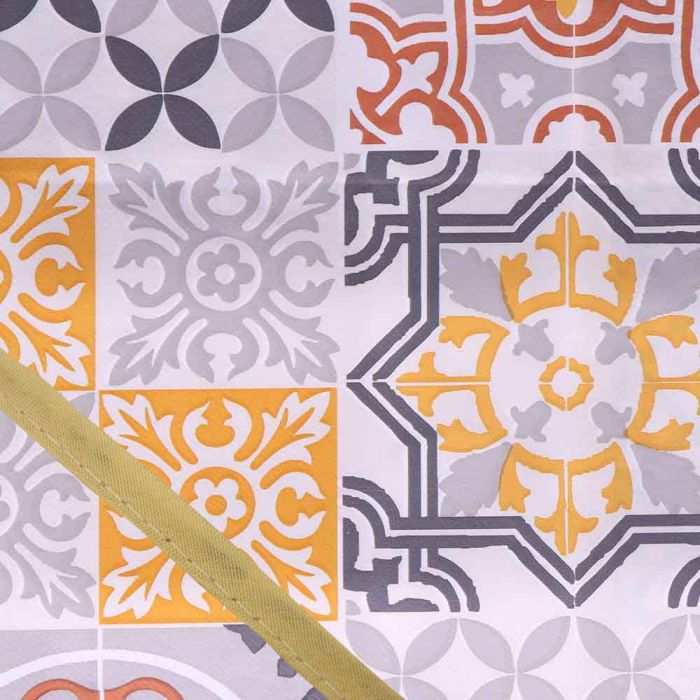 Exma Mantel de Hule Ribeteado Cuadrado Colores Surtidos 140 x 140 cm 10