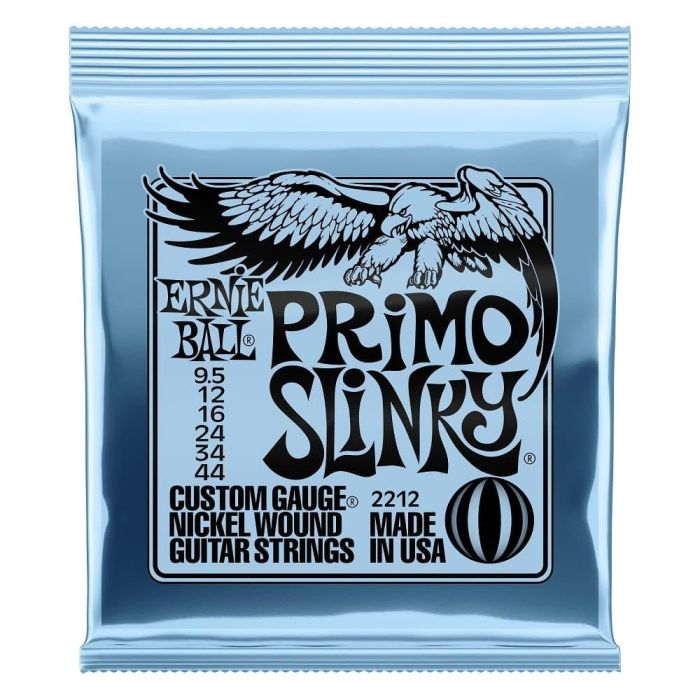 ERNIEBALL Juego Primo Slinky 9.5 - 44 Cuerdas de Guitarra Eléctrica