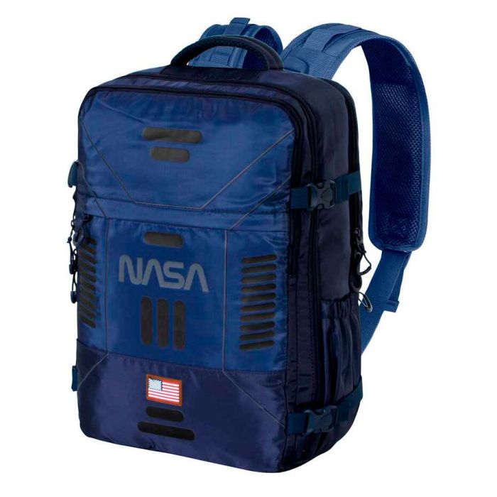 Nasa Mochila de Viaje Mercury Grande 47x23x33cm Azul Oscuro, 35L, Compatible con Portátiles hasta 17" 0 Nasa Mochila de Viaje Mercury Grande 47x23x33cm Azul Oscuro, 35L, Compatible con Portátiles hasta 17" 0