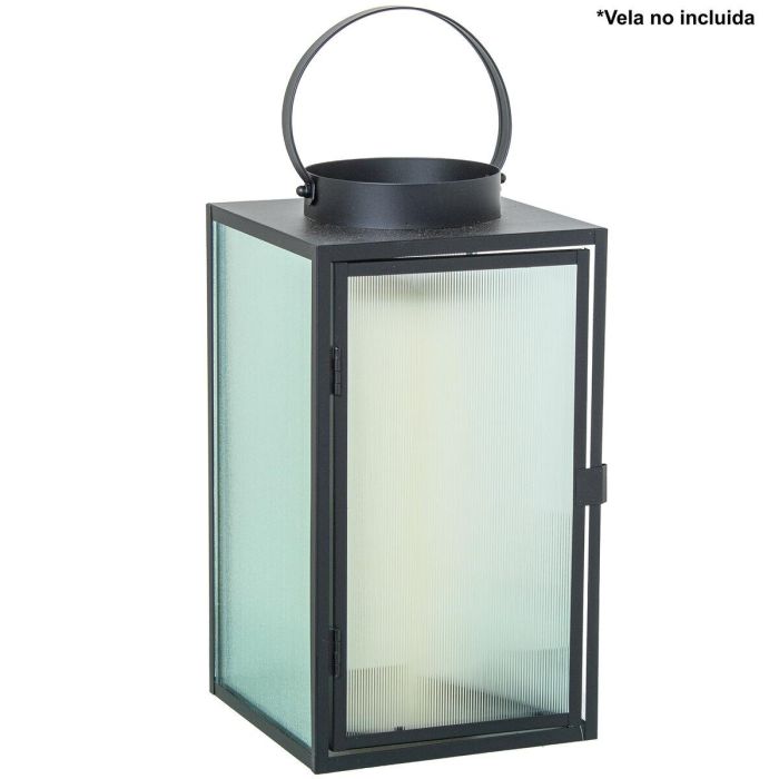 Farol Alexandra House Living Negro Acero 3