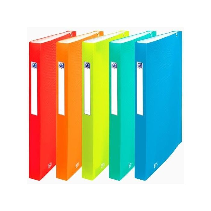 Oxford Clasificador Acordeón Urban PP 8 Posiciones A4+ Colores Surtidos