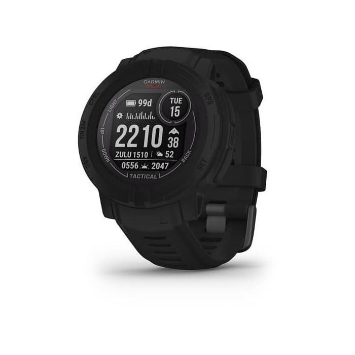 Garmin Instinct 2 Solar Reloj Conectado Edición Táctica Negro