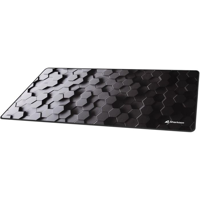 Sharkoon SKILLER SGP30 Alfombrilla de Ratón Gaming para Largas Sesiones, Antideslizante, Gran Tamaño - Negro/Gris 1 Sharkoon SKILLER SGP30 Alfombrilla de Ratón Gaming para Largas Sesiones, Antideslizante, Gran Tamaño - Negro/Gris 1