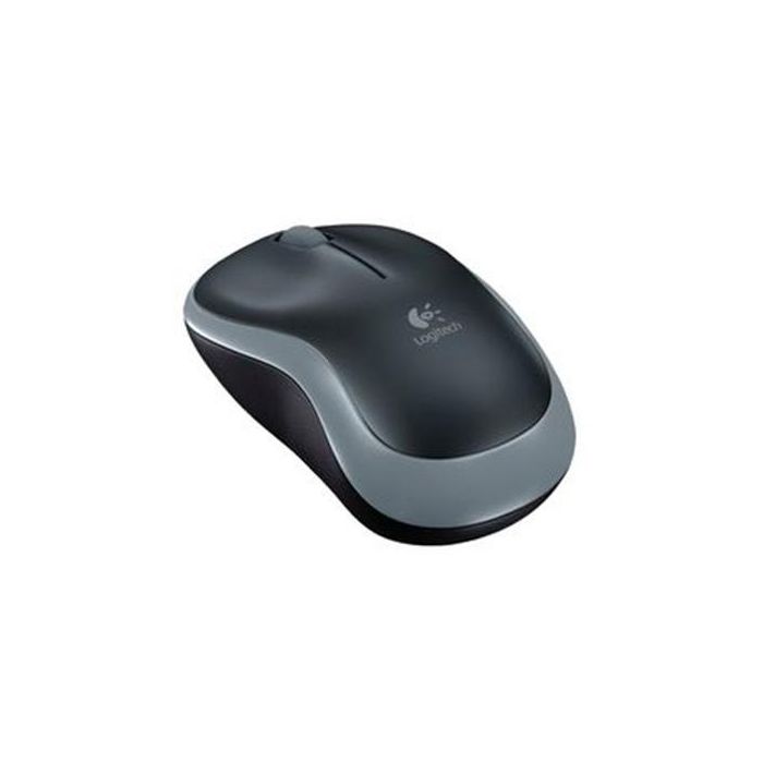 Logitech Ratón M185 Inalámbrico 1000Ppp Ambidiestro 3 Botones Compacto Gris