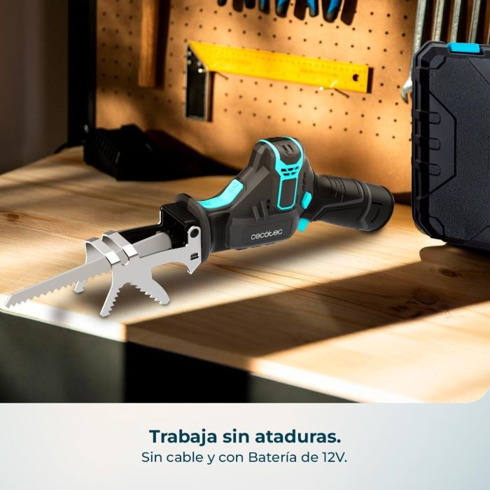 Sierra de Sable Cecotec LongFlex 1200 12 V 2 Sierra de Sable Cecotec LongFlex 1200 12 V 2