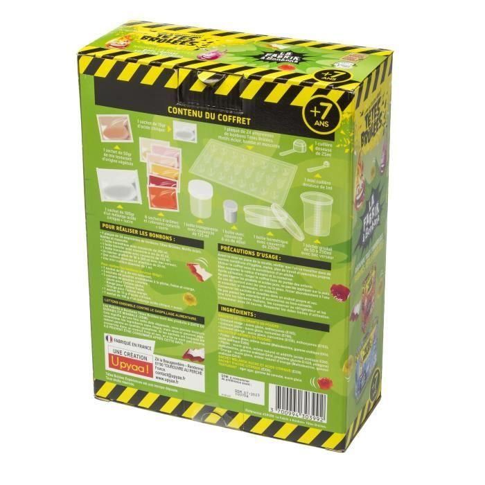 TETES BRULEES 430399 - La Mini Fabrik a Bonbons - Sabores y colorantes naturales 5 TETES BRULEES 430399 - La Mini Fabrik a Bonbons - Sabores y colorantes naturales 5