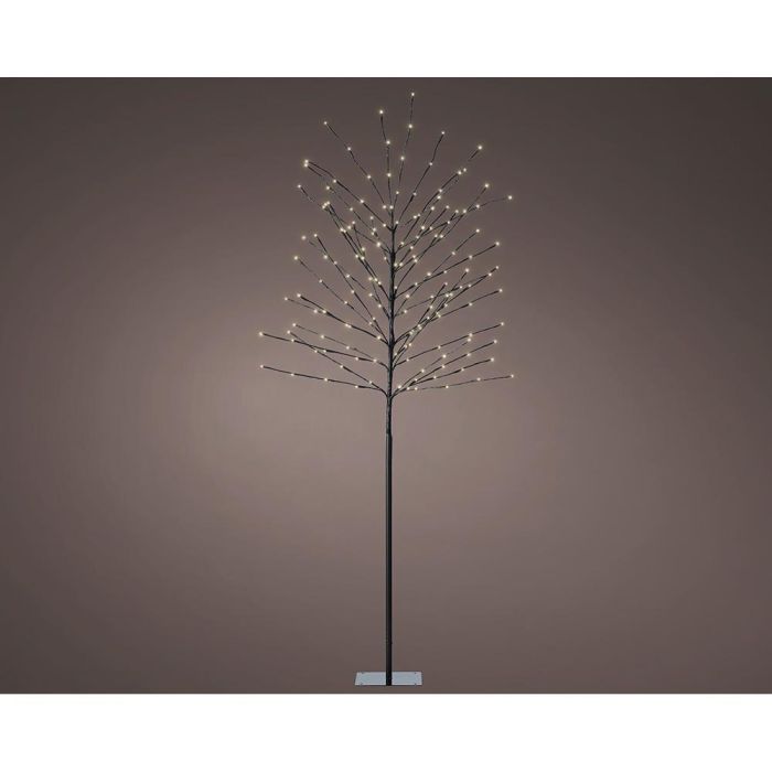 Árbol iluminado exterior 160 leds luz cálida ø70 cm x 1,80 m 0 Árbol iluminado exterior 160 leds luz cálida ø70 cm x 1,80 m 0
