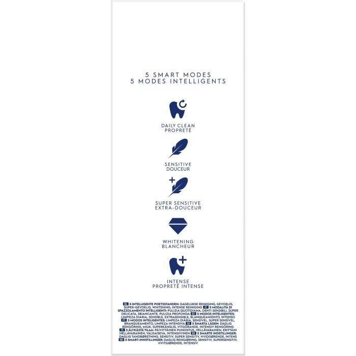 Cepillos de dientes - ORAL-B - iO5n Quite - Blanco + Estuche de viaje - Eléctrico 3 Cepillos de dientes - ORAL-B - iO5n Quite - Blanco + Estuche de viaje - Eléctrico 3