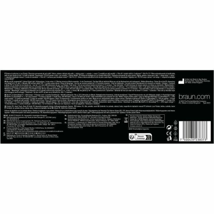 Braun Depiladora de luz pulsada Silk-expert Pro 5 IPL PL5145 Blanco, verde y negro 14 Braun Depiladora de luz pulsada Silk-expert Pro 5 IPL PL5145 Blanco, verde y negro 14