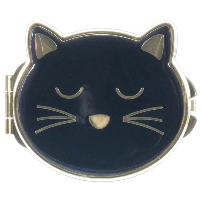 The Concept Factory Mon Chat Mon Ch 2 Espejos De Bolsillo Gato Doble Espejo Con 3 Aumentos 8x6.5cm 6