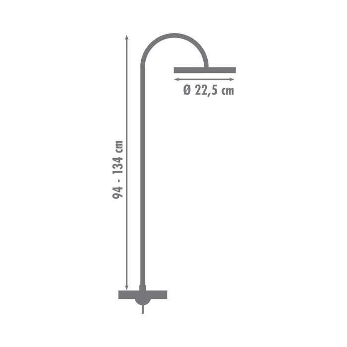ROUSSEAU Columna de ducha con válvula mezcladora termostática Suhali 2 3 ROUSSEAU Columna de ducha con válvula mezcladora termostática Suhali 2 3