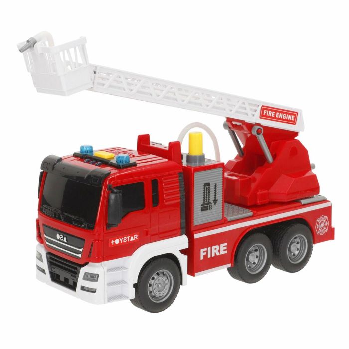 Camión de Bomberos con Luz y Sonido Speed & Go 26 x 14 x 9 cm (6 Unidades) 6 Camión de Bomberos con Luz y Sonido Speed & Go 26 x 14 x 9 cm (6 Unidades) 6