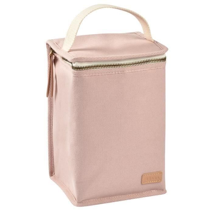BEABA, Bolsa de comida para bebés, isotérmica, rosa empolvado BEABA, Bolsa de comida para bebés, isotérmica, rosa empolvado