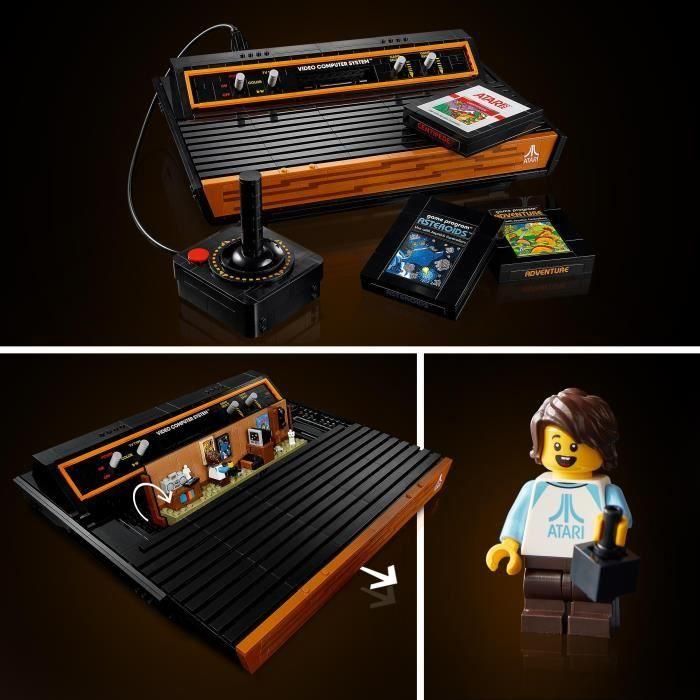 LEGO Icons 10306 Atari 2600, modelo para construir, consola de juguetes de video, para adultos 3 LEGO Icons 10306 Atari 2600, modelo para construir, consola de juguetes de video, para adultos 3