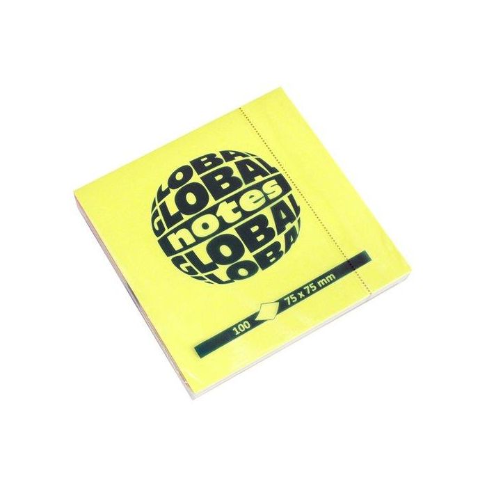 Taco Notas 100H 75X75 Colores Brillantes (4X25H) (Set de 12)