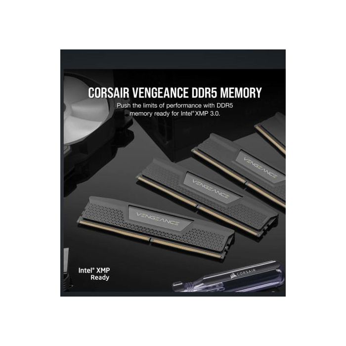 Memoria Corsair Ddr5 32Gb 2X16Gb Pc5600 Vengeance CMK32GX5M2B5600C40 1 Memoria Corsair Ddr5 32Gb 2X16Gb Pc5600 Vengeance CMK32GX5M2B5600C40 1