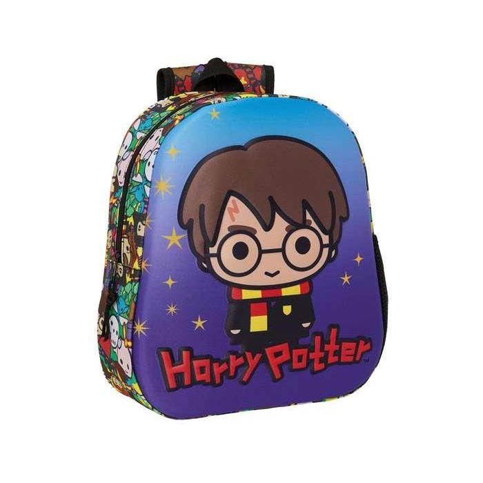 Safta Mochila 3D Harry Potter 27x33x10cm para Niños a Partir de 3 Años 6