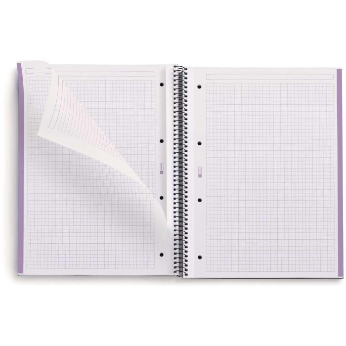 Miquelrius 6090 Cuaderno 100% Reciclado A4 80 Hojas Cuadriculado 5 mm, Cubierta Extra Dura Lavanda, Certificación Blue Angel y UE Ecolabel 1 Miquelrius 6090 Cuaderno 100% Reciclado A4 80 Hojas Cuadriculado 5 mm, Cubierta Extra Dura Lavanda, Certificación Blue Angel y UE Ecolabel 1