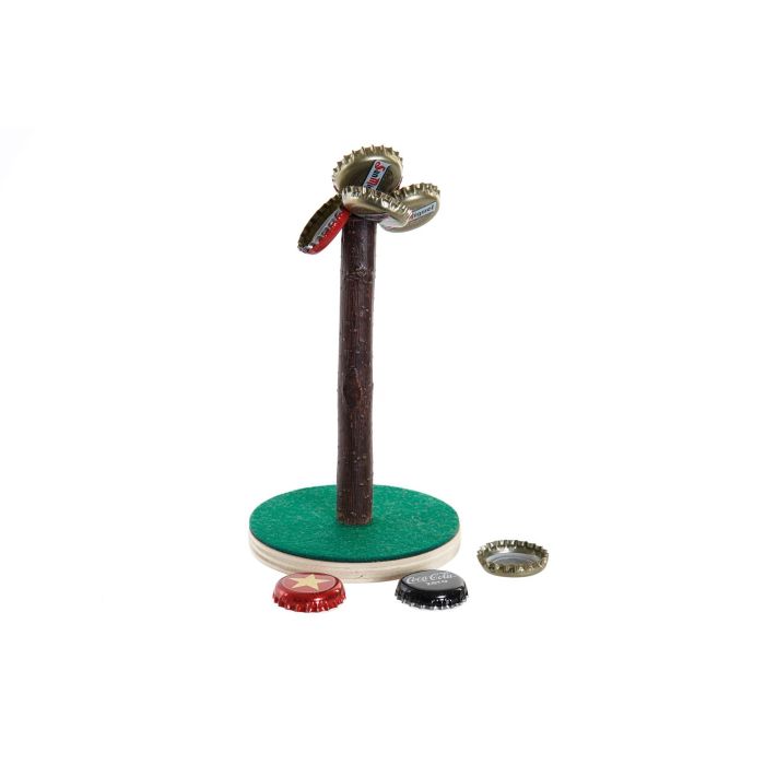 DKD Home Decor Juego con Diseño Árbol en Polipropileno Verde y Marrón 9.5 x 9.5 x 15.5 cm 0 DKD Home Decor Juego con Diseño Árbol en Polipropileno Verde y Marrón 9.5 x 9.5 x 15.5 cm 0