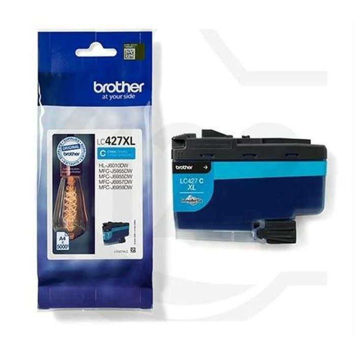 Cartucho de Tinta Original Brother LC427XL Cian (5 Unidades) 2 Cartucho de Tinta Original Brother LC427XL Cian (5 Unidades) 2