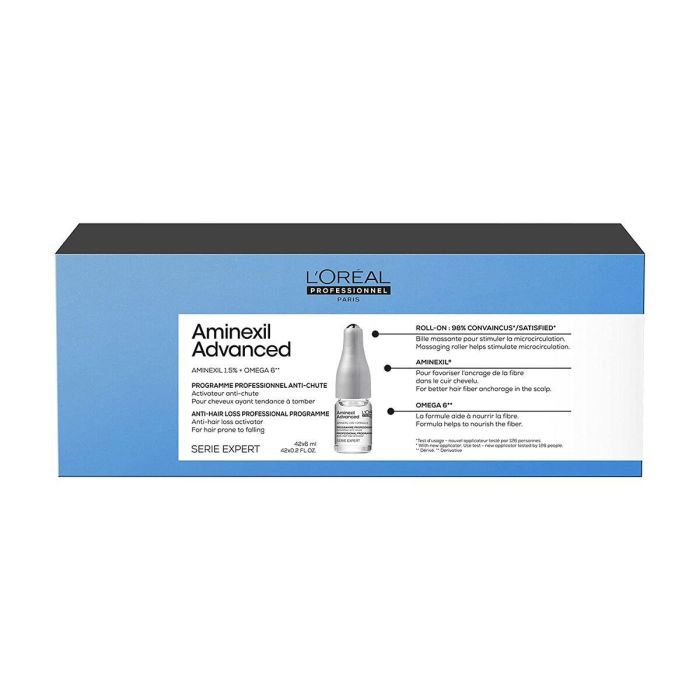 Aminexil Advanced Anti-Hair Loss Professional Programme Anti-Hair Loss Activator 42x6 mL L'Oreal