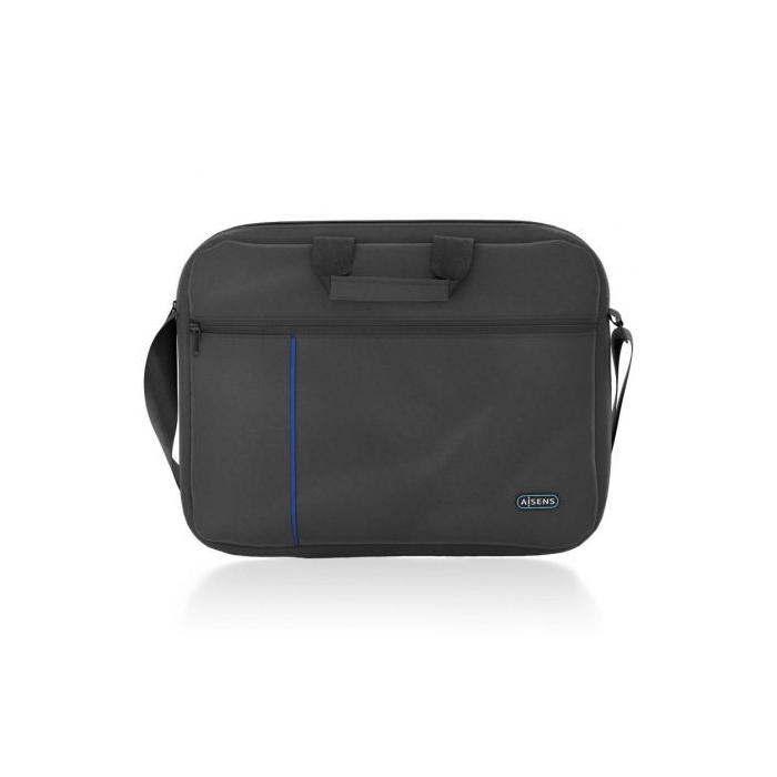 Maletín Aisens ASBG-BC021-BK para Portátiles hasta 15.6"/ Negro