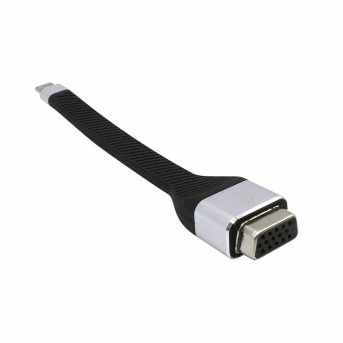 Adaptador USB C a VGA i-Tec C31FLATVGA60HZ FHD Flexible Negro