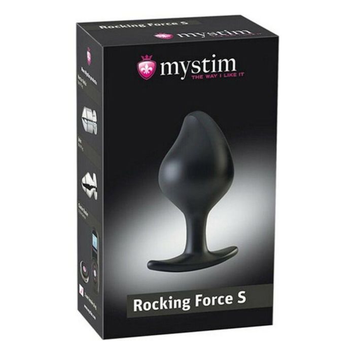Plug Anal Mystim 5 Negro 1 Plug Anal Mystim 5 Negro 1
