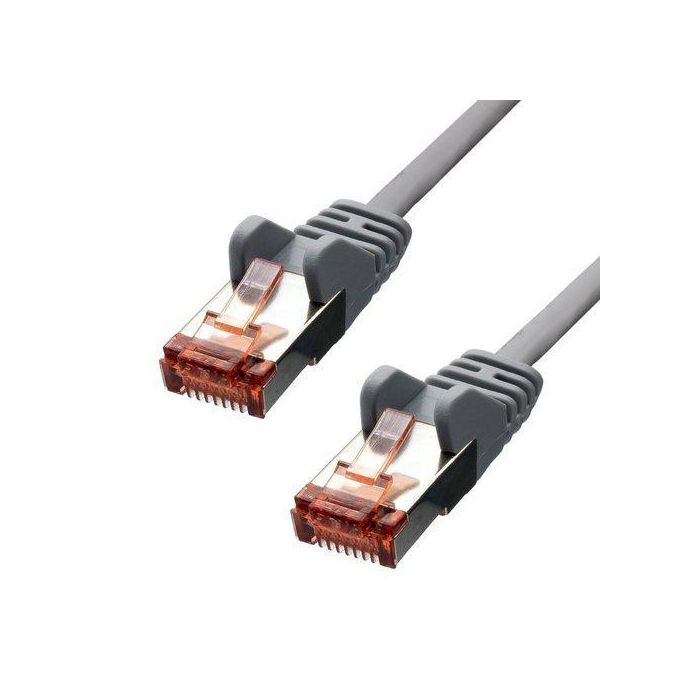 ProXtend CAT6 F/UTP CCA PVC Ethernet Cable Grey 20cm ProXtend CAT6 F/UTP CCA PVC Ethernet Cable Grey 20cm
