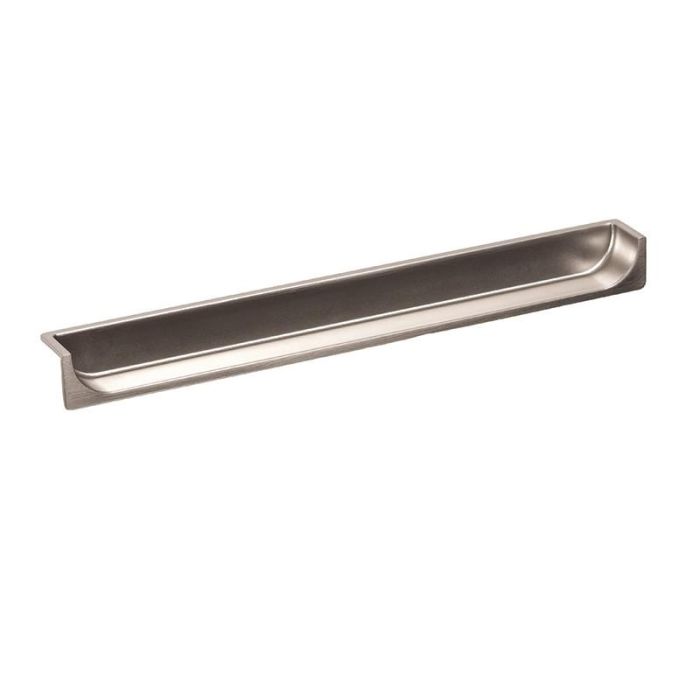 Viefe Tirador Oculto Hide L180 Níquel Cepillado Zamak para Muebles Cocina Armarios Vestidores Baños