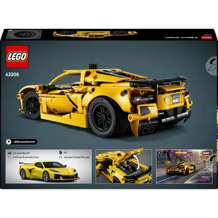 Lego 42205 Chevrolet Corvette Stingray Coche Deportivo para Niños de 9 Años en Adelante 4